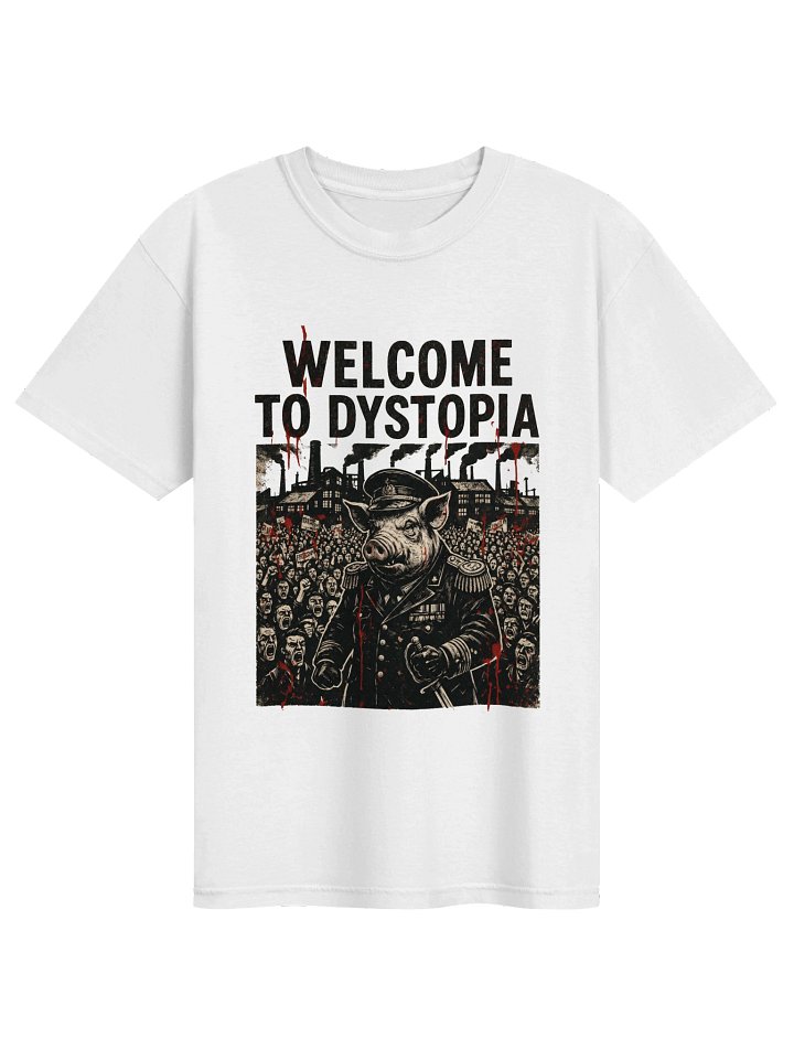 Welcome to Dystopia Rebel Graphic Tee product image (1)