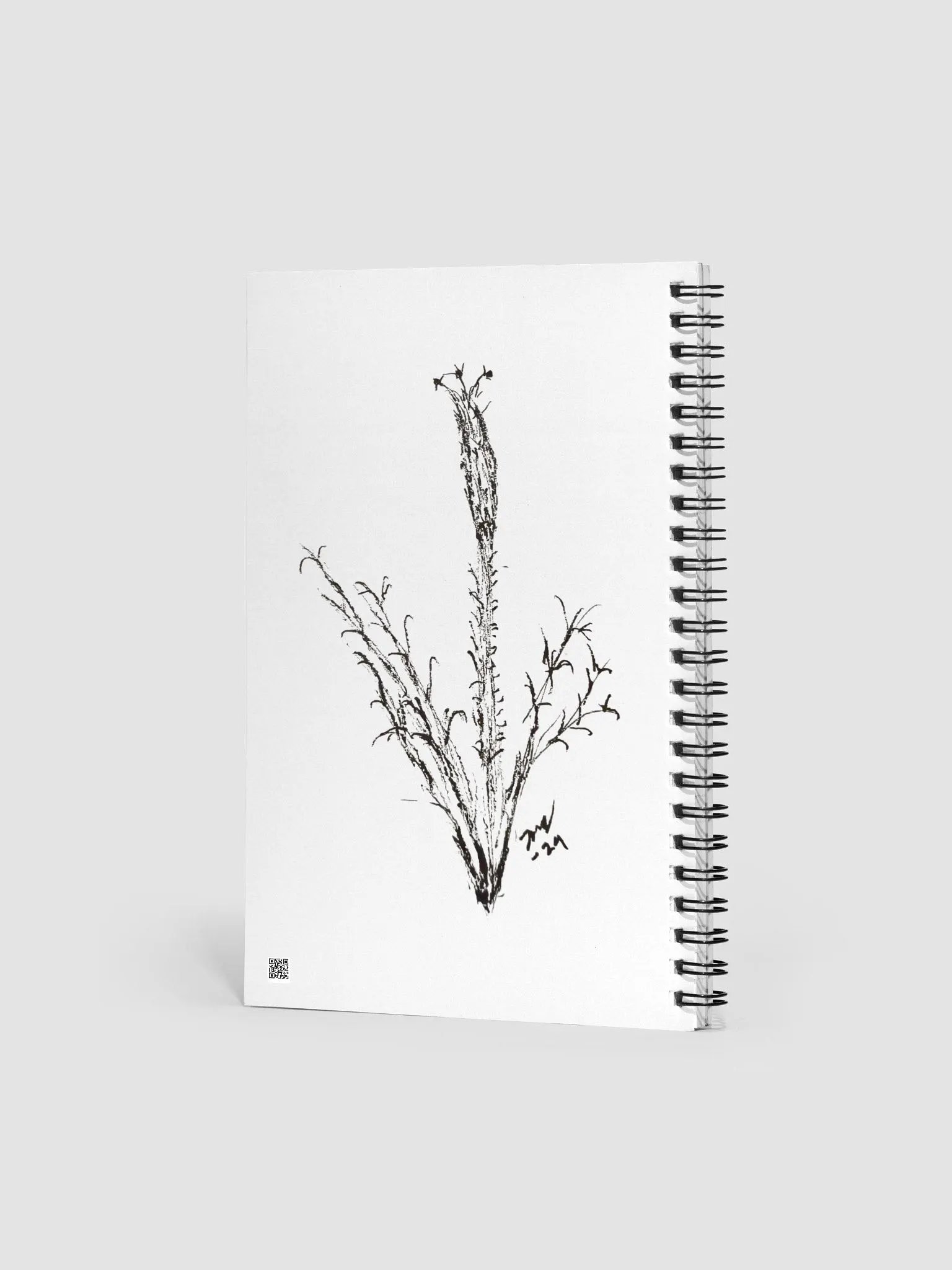 Art Starts As a Blob Spiral Notebook product image (3)