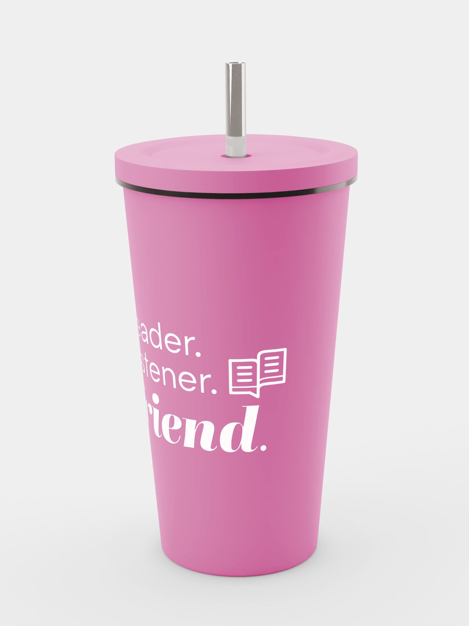 BP&F Reader. Listener. Friend. | Insulated Straw Tumbler product image (11)
