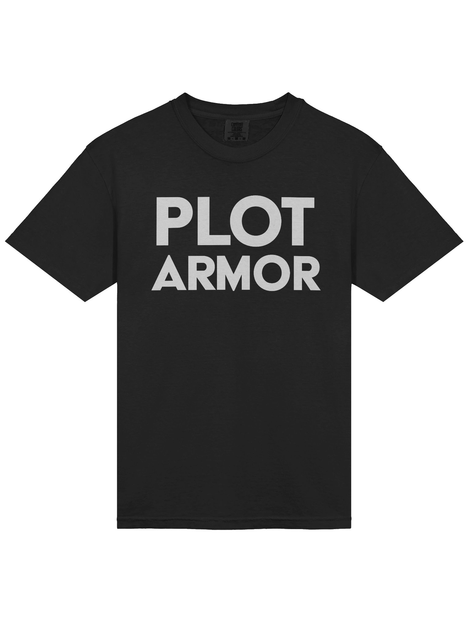 "Plot Armor" Graphic Tee Dark product image (3)