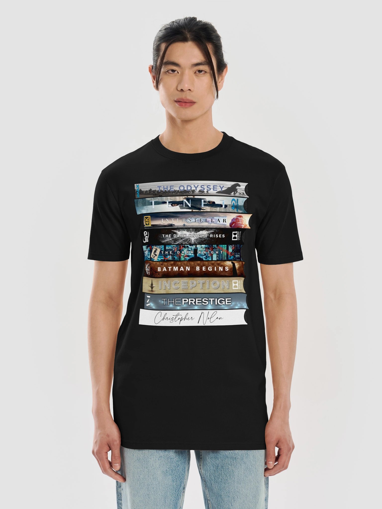 C. Nolan Vhs Tapes Tee product image (3)