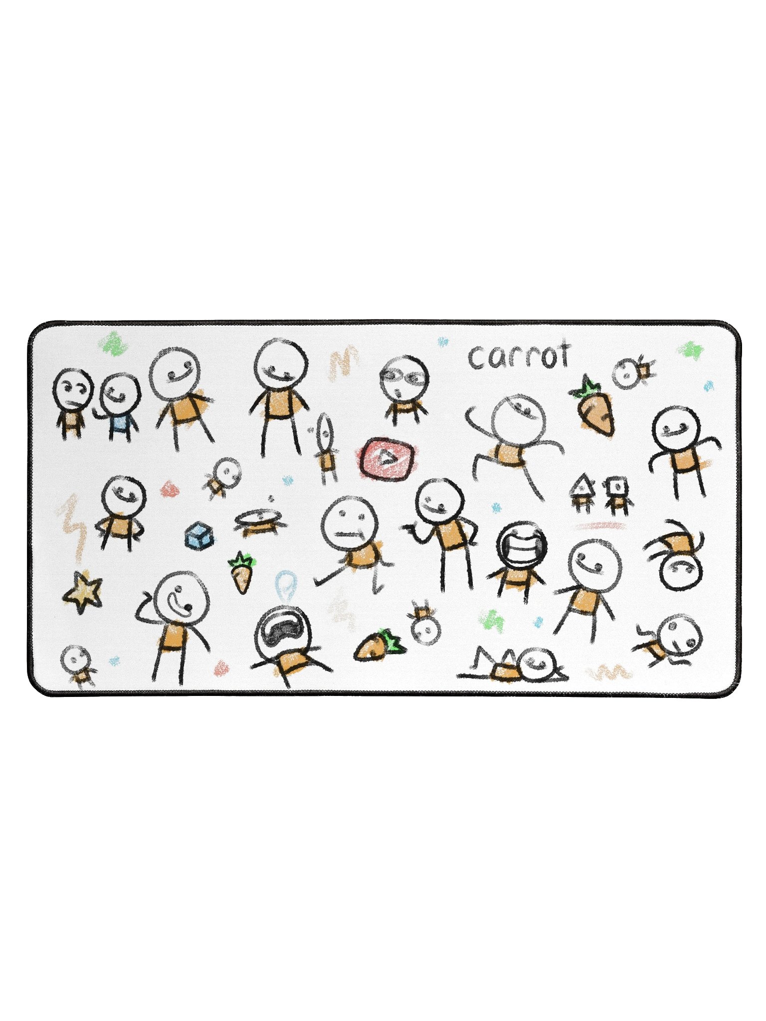 doodle desk mat product image (3)