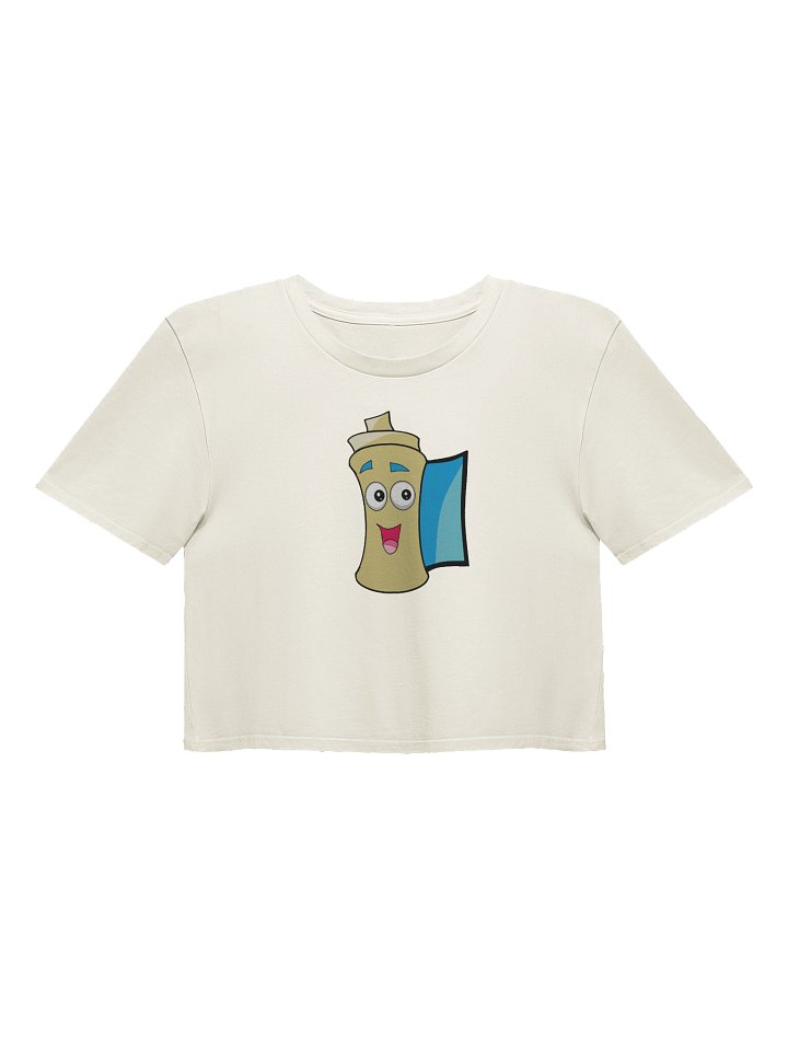 Smiling Spray Can Women's Crop Top product image (8)