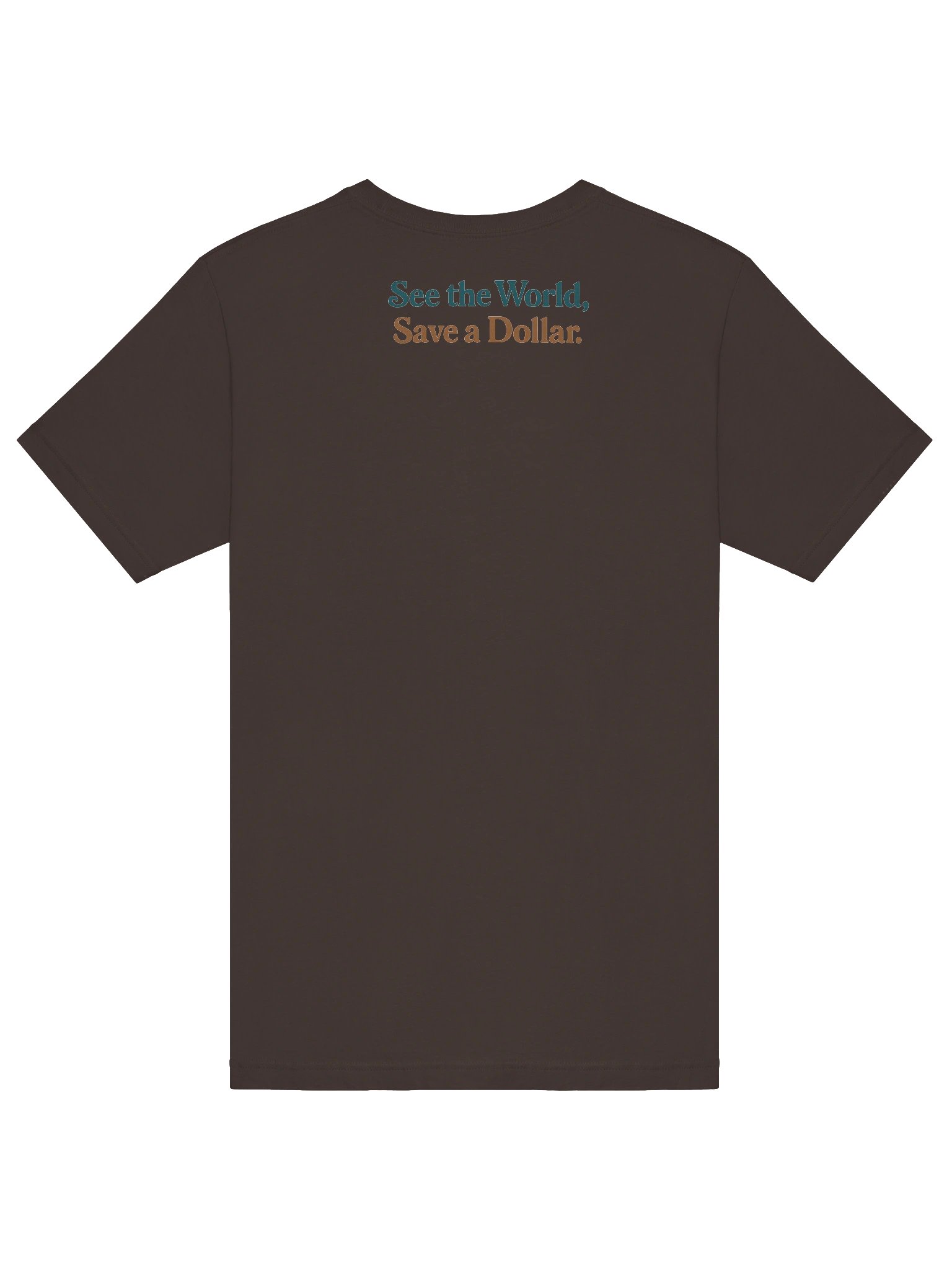 ChewsToExplore Brown T-Shirt product image (6)