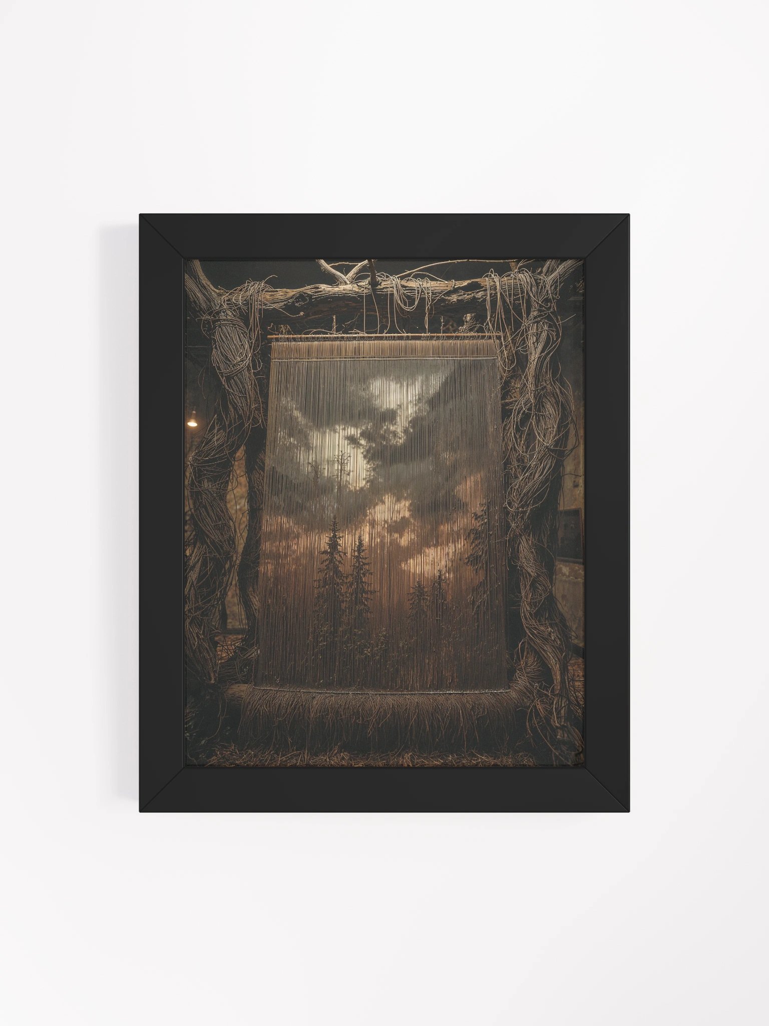 The Woven Forest Framed Print product image (24)