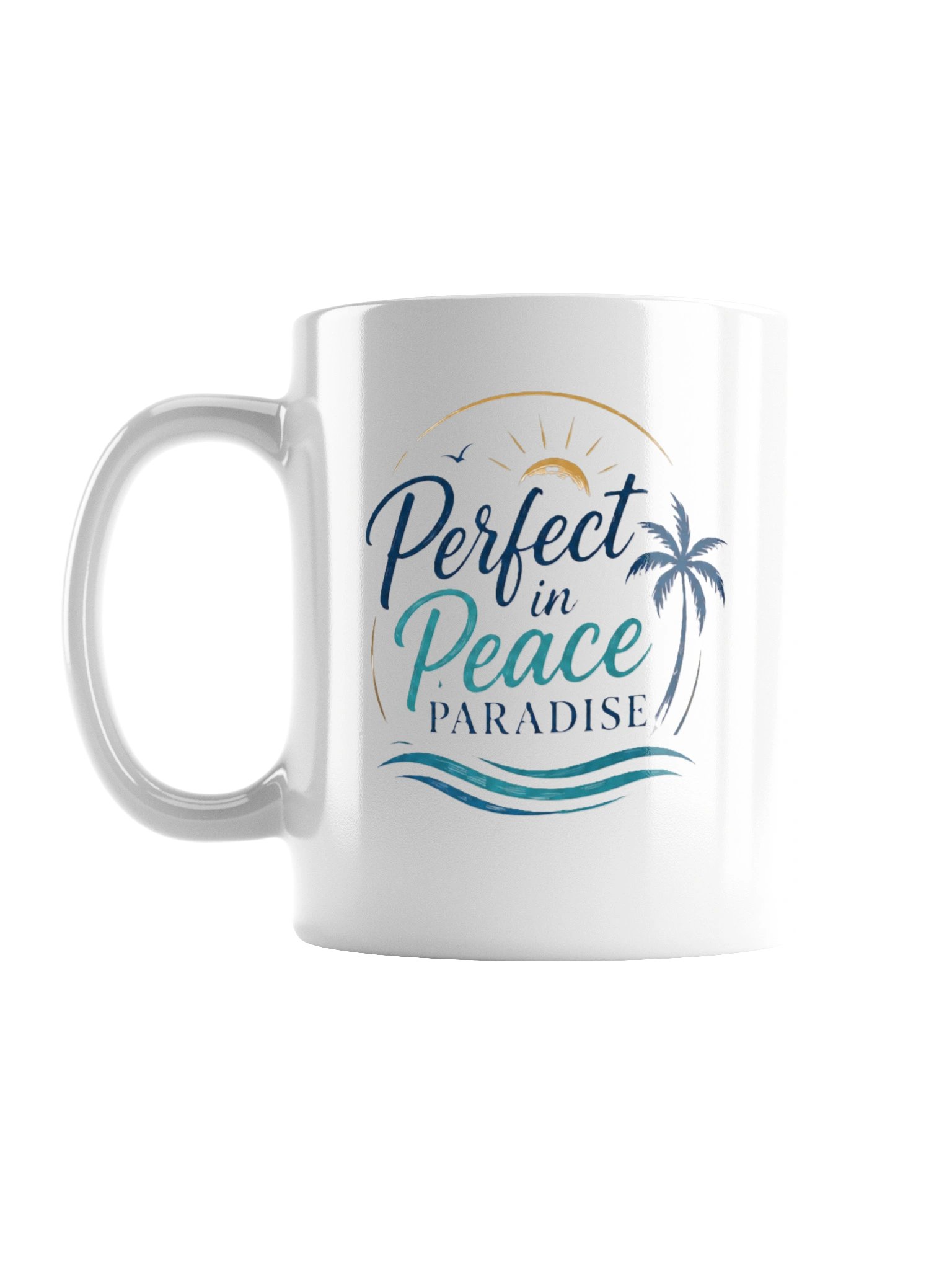 Perfect in Peace Paradise Coffee Mug product image (1)