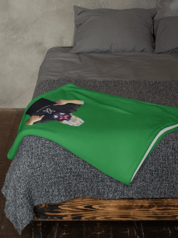 Tux Cerb Throw Blanket product image (2)