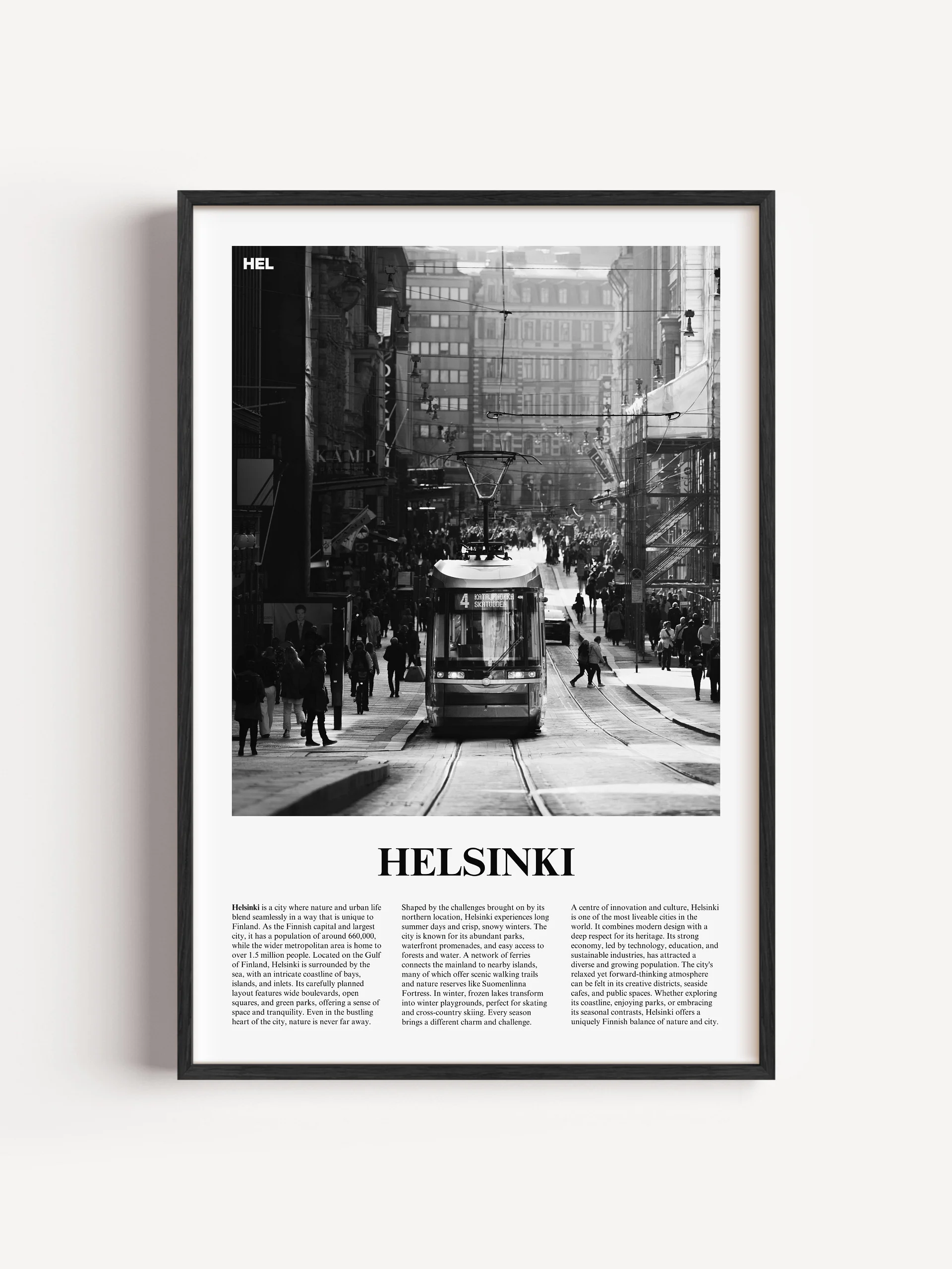Helsinki 03 Newspaper Poster product image (1)