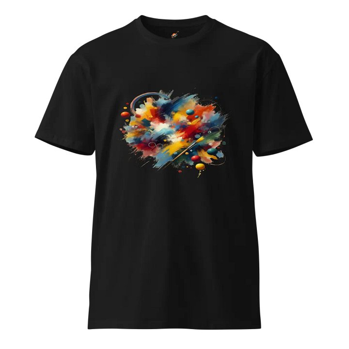 Vibrant Brushstrokes Unisex T-Shirt product image (1)