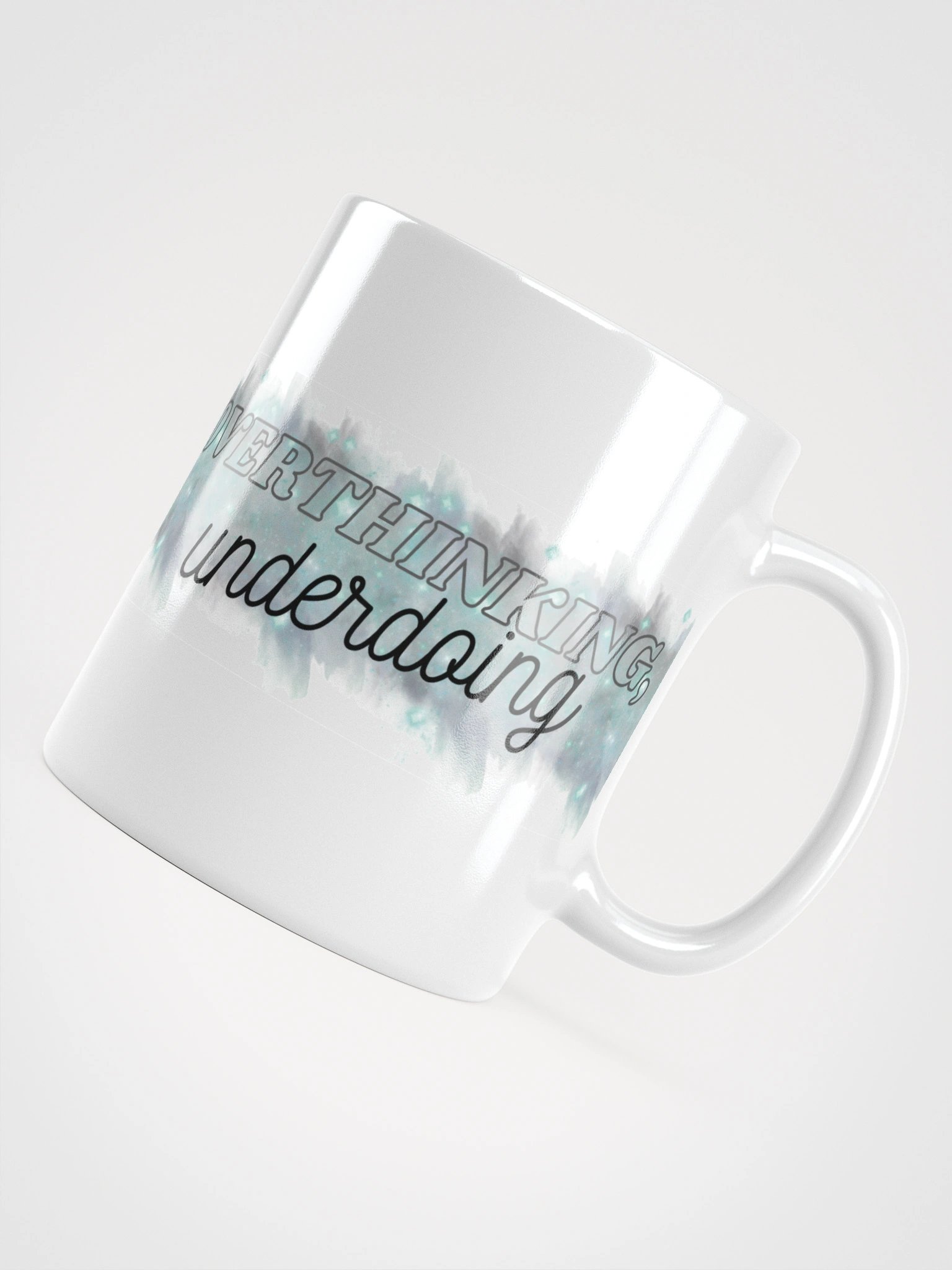 Overthinking, Underdoing mug product image (4)
