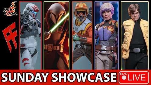 Live at 8PM Central on YouTube. Grab your goodies and come get rid of your Sunday scaries! #sundayshowcase #hottoyscollectibl...