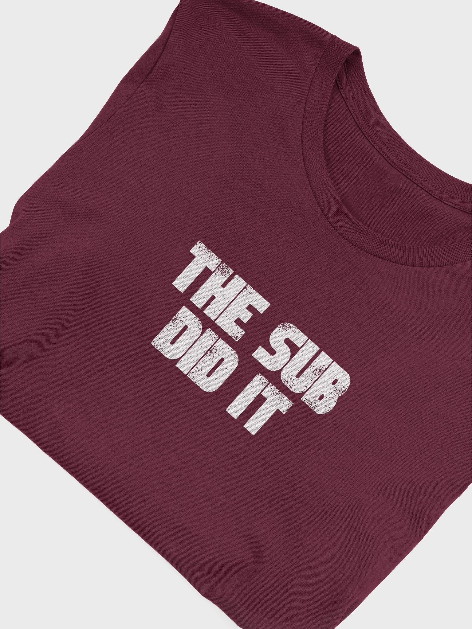 THE SUB DID IT UNISEX TEE product image (37)