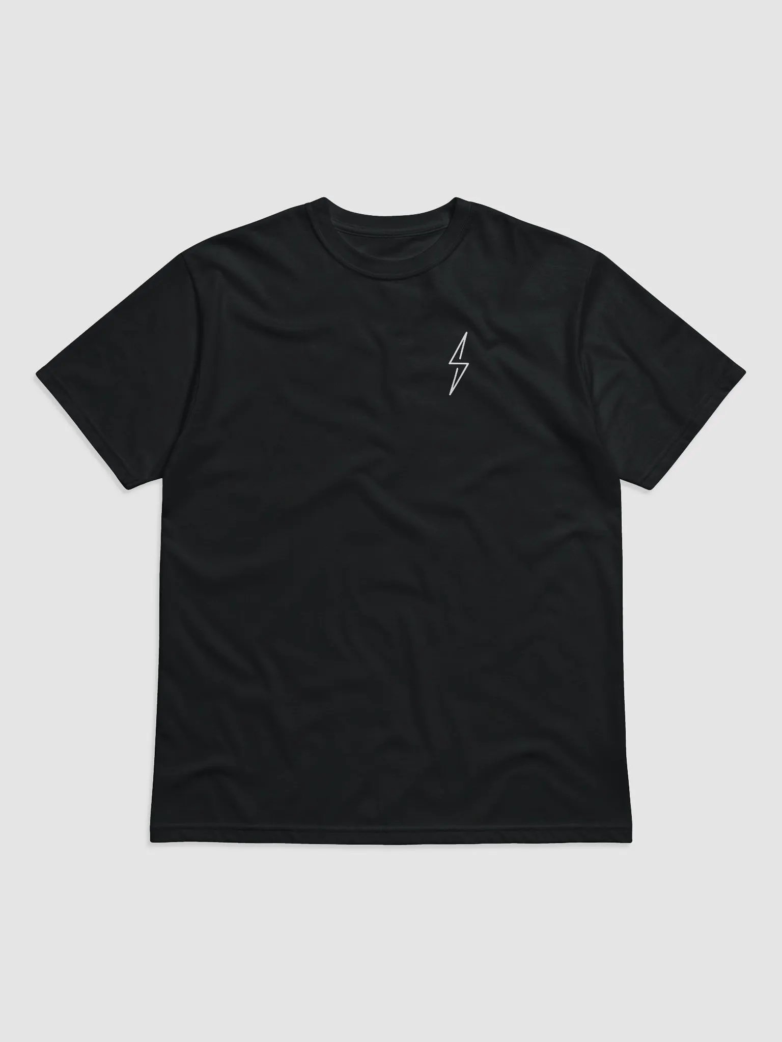 S Bolt Logo Tee - Black product image (1)