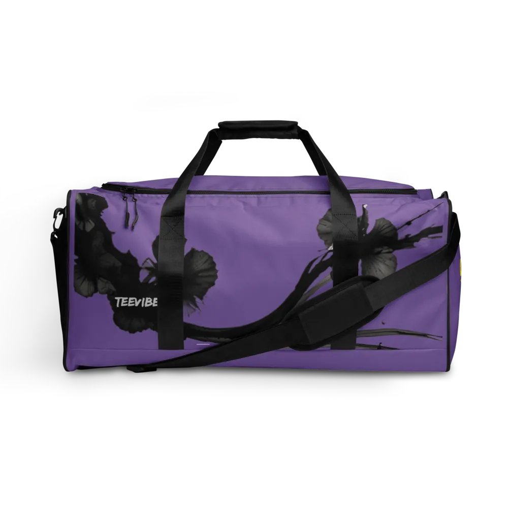 Floral Fusion All-Over Duffle Bag product image (1)