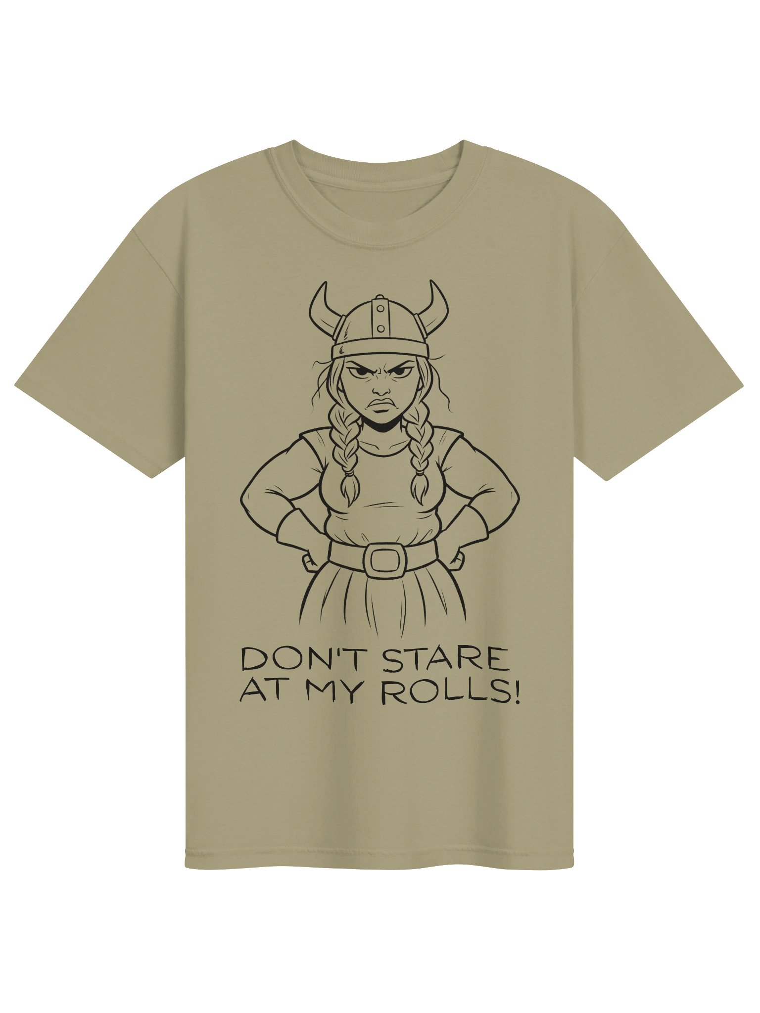 Valkyrie - CEO of this body - DON'T STARE AT MY ROLLS!- Premium Heavyweight Tee product image (1)