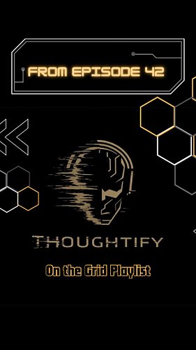 Have you checked out the “On The Grid” playlist yet? Located in our Instagram bio! #thoughtify #playlist #reels #podcast