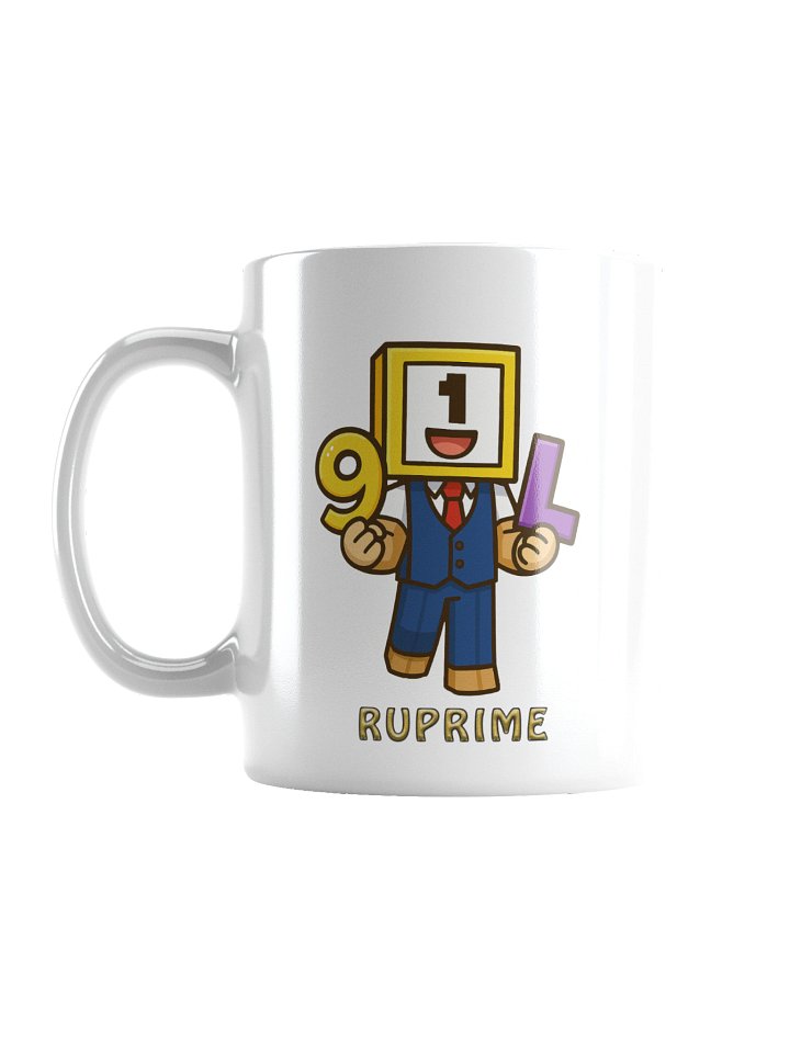9LS4 RUprime White Glossy Mug product image (1)