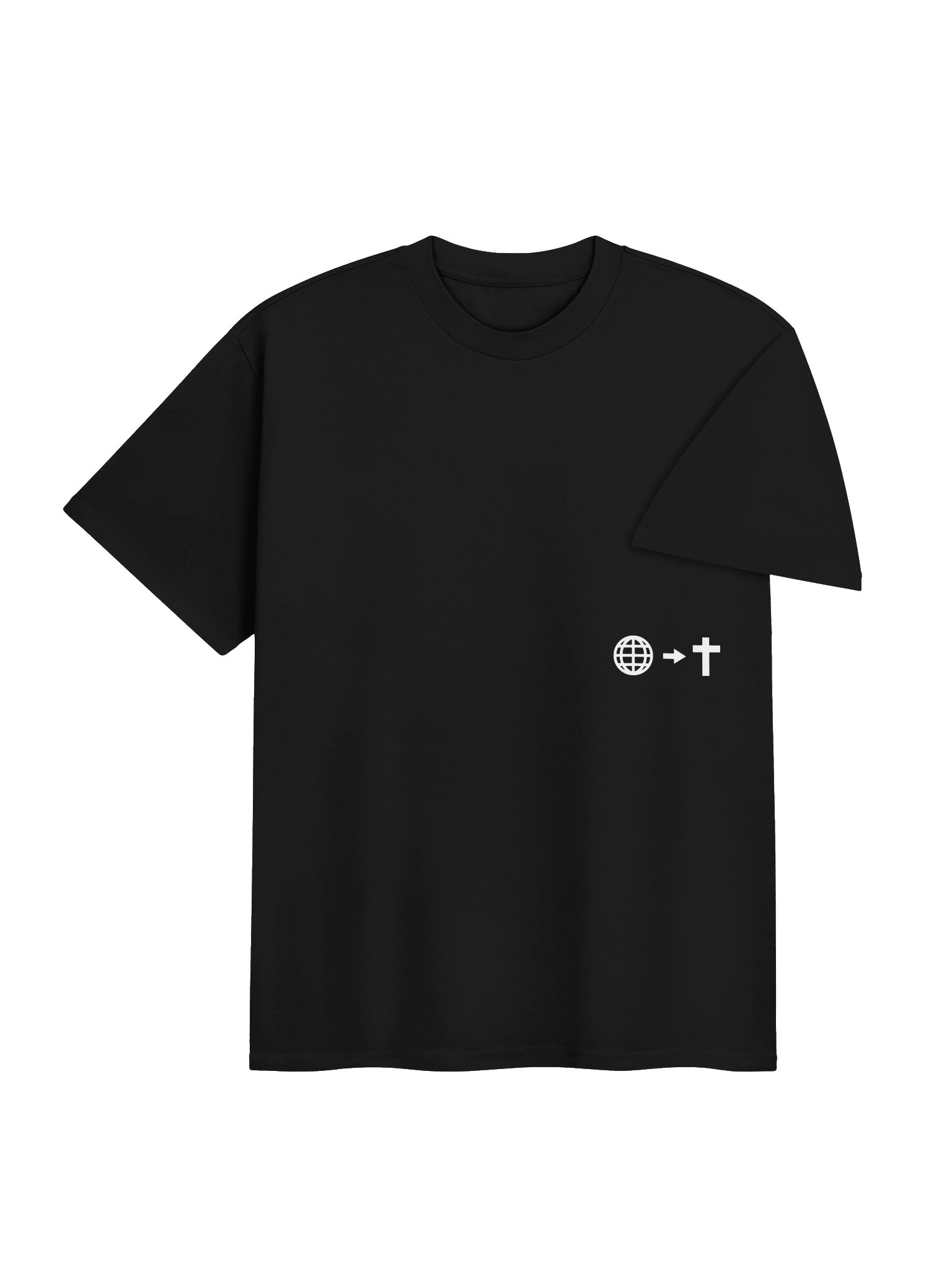 forgiven tee - black product image (4)