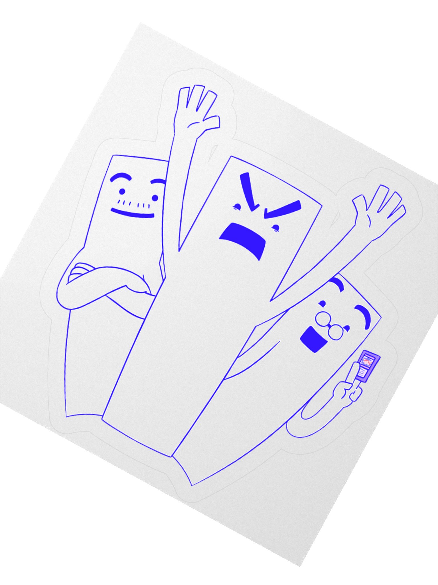 Maliens Trio Sticker product image (2)