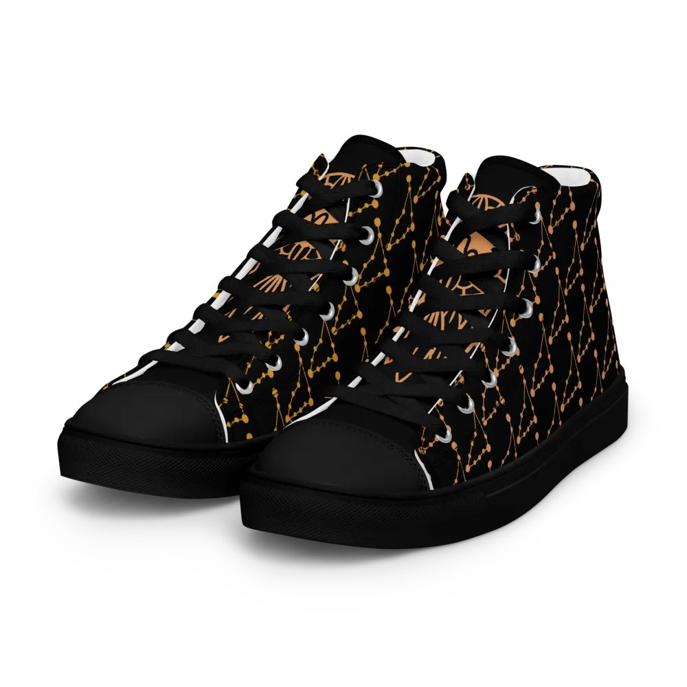 Capricorn High Top Canvas Shoes product image (15)