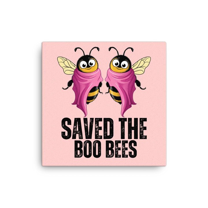 save the boo bees canvas product image (2)