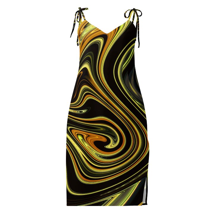 Golden Genesis Slip Dress product image (1)