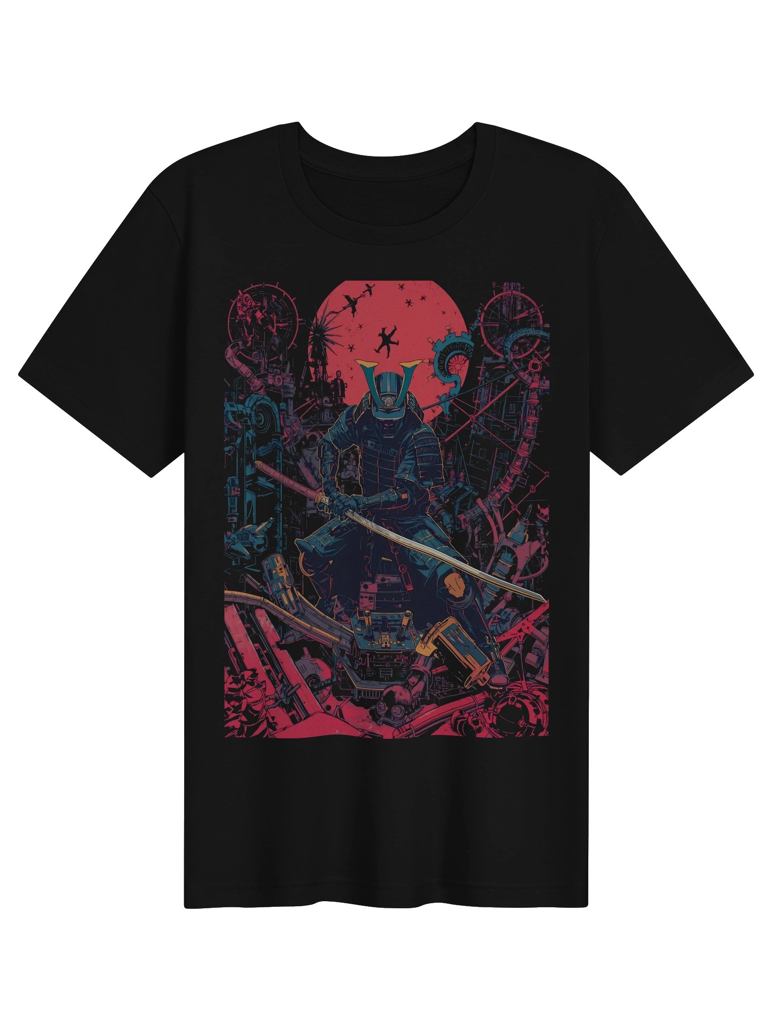 Samurai of Cyber Chaos Lightweight T-Shirt product image (1)