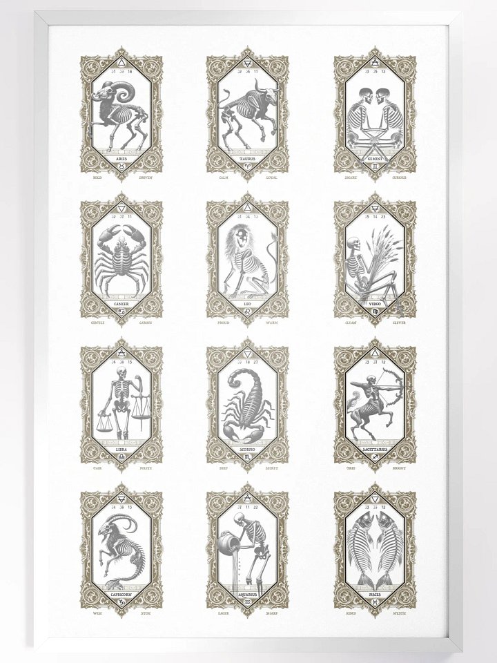 ZODIAQUE HERMÉTIQUE 24x36 – Affiche product image (1)