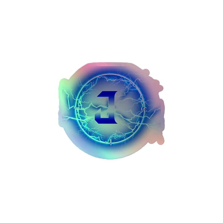 J Logo Holo Sticker product image (1)
