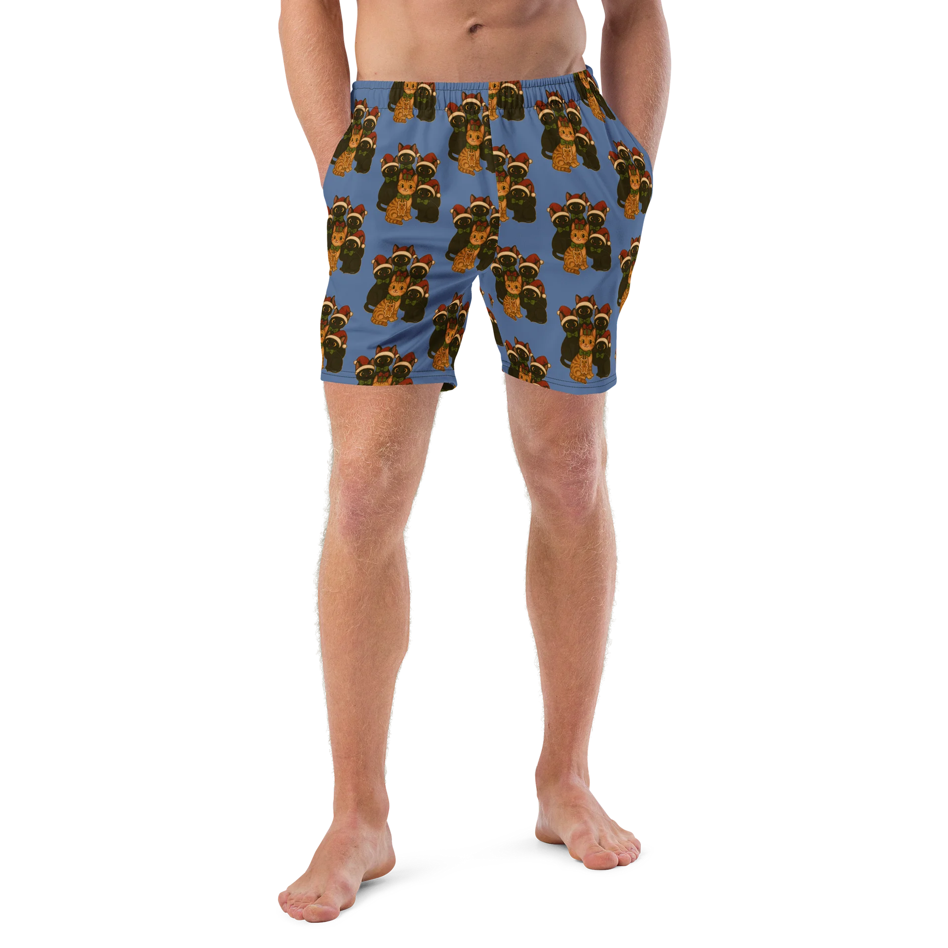 Cat brigade winter Swim Trunks product image (4)
