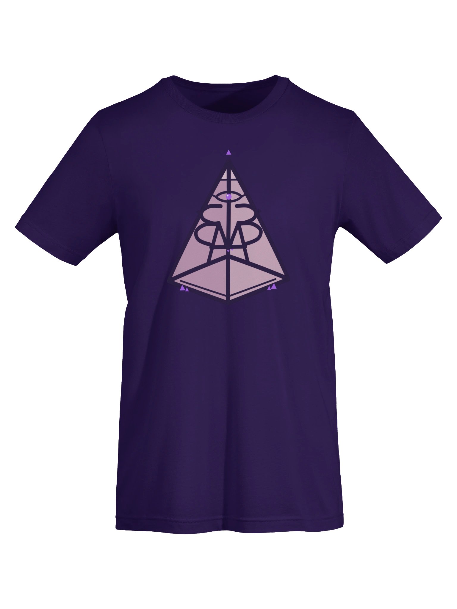 AMP-33 Pyramid Tee — Purple product image (5)