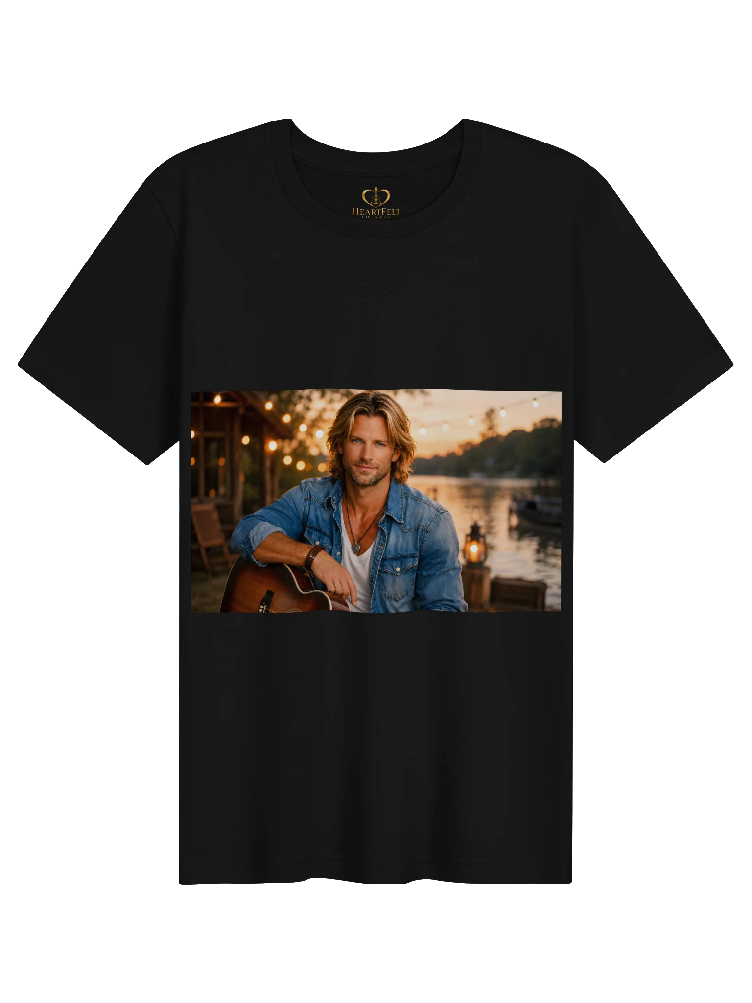 Heartfelt Country – Wear the Music Artist Tee UNISEX