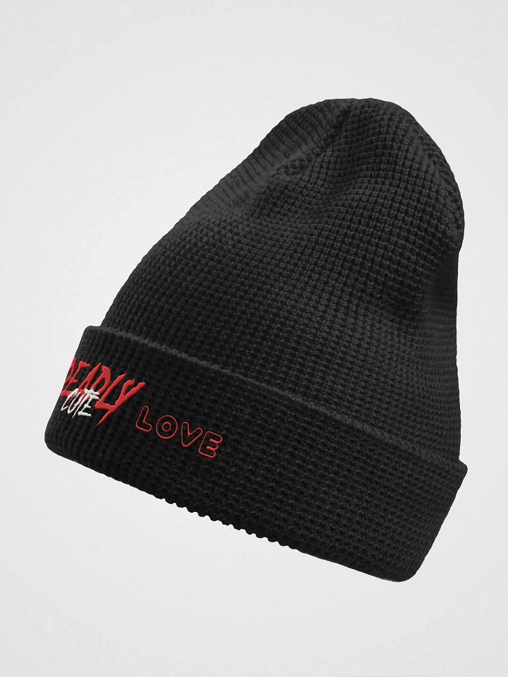 Deadly Cute Love Waffle Beanie product image (2)