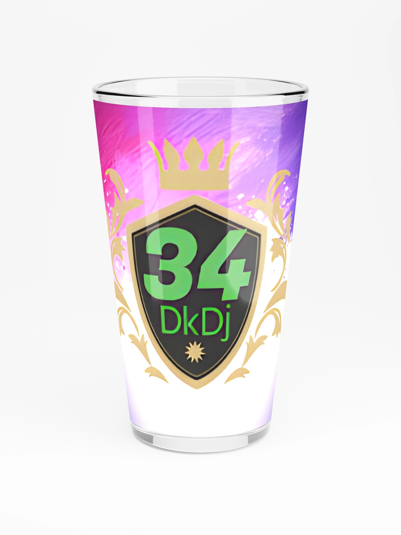 DkDj34 Pint Glass product image (3)