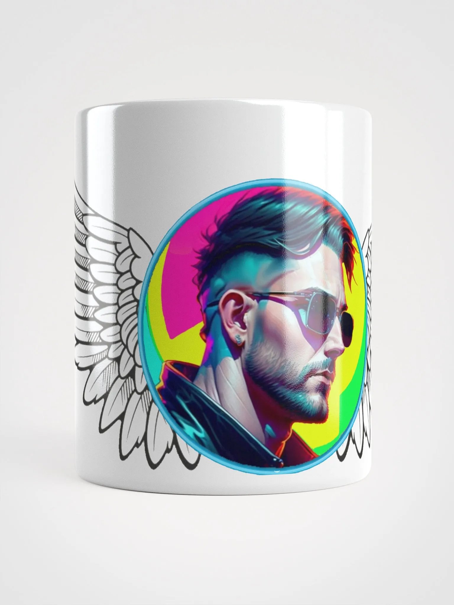 White Angel Wing Mug product image (15)