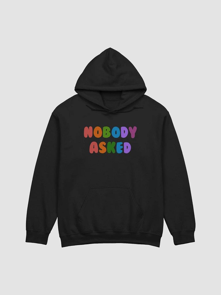 Nobody Asked Jumper (Black) product image (1)