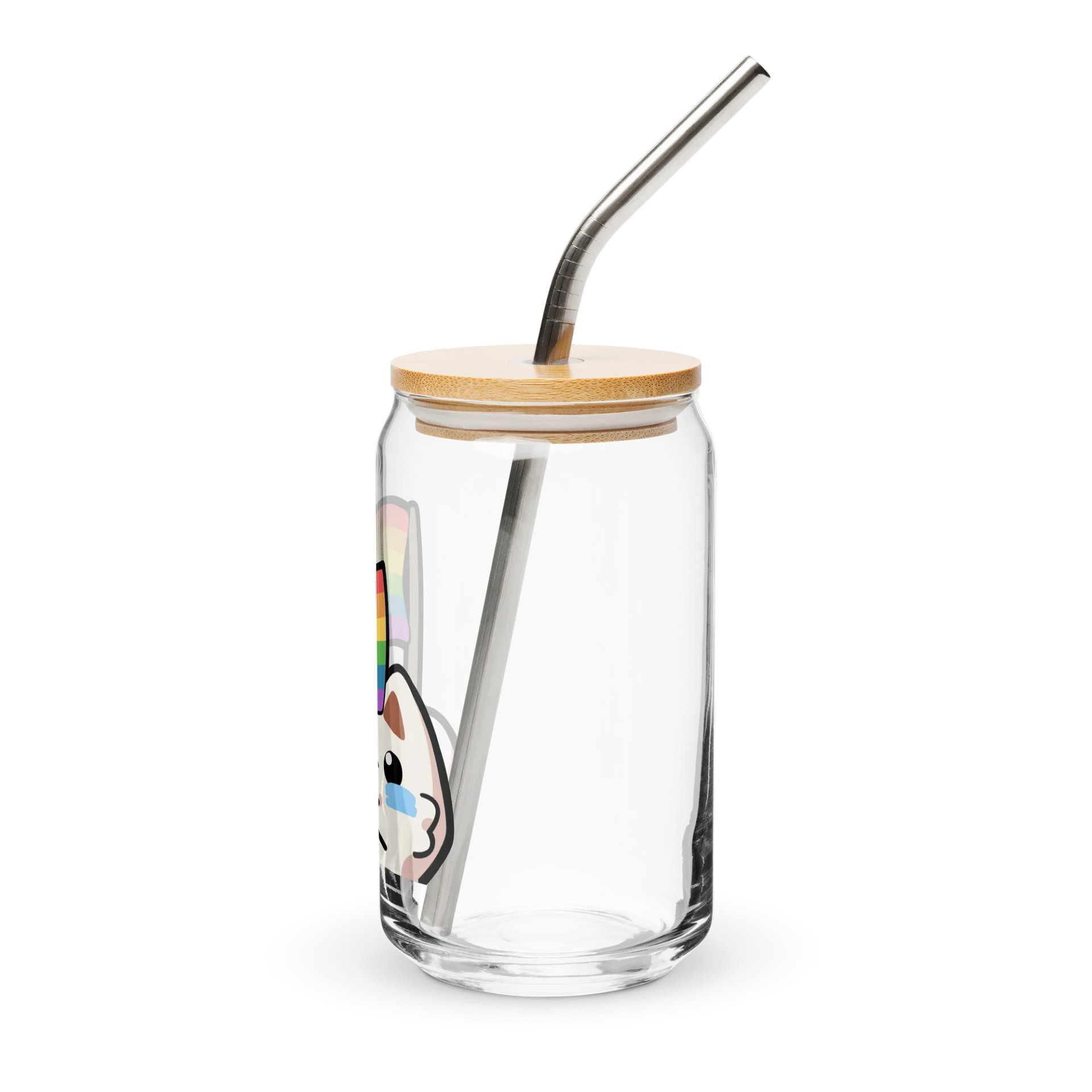Rainbow Pride Glass Cup product image (3)