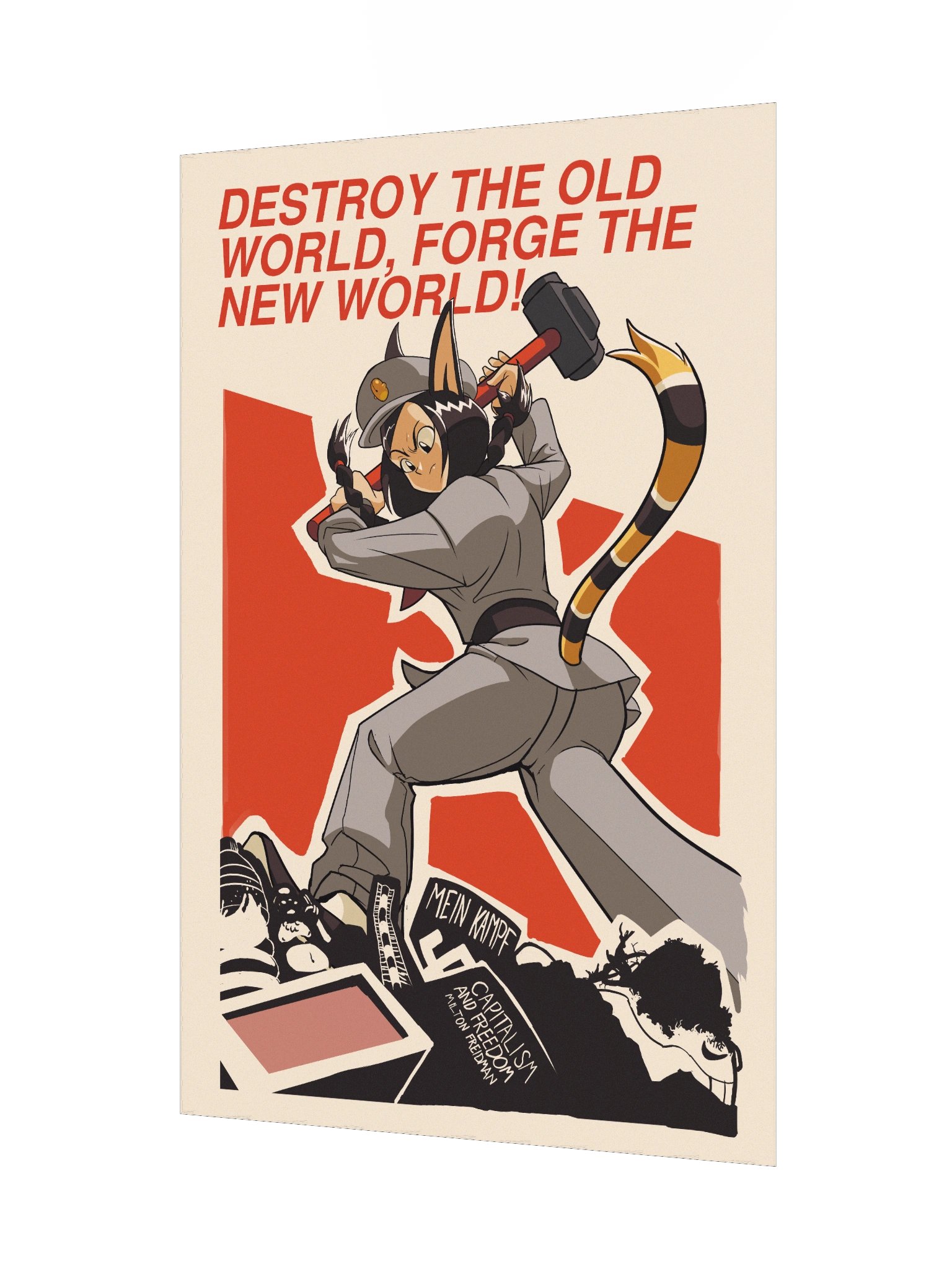 “Destroy The Old World, Forge The New World!” - Poster product image (9)