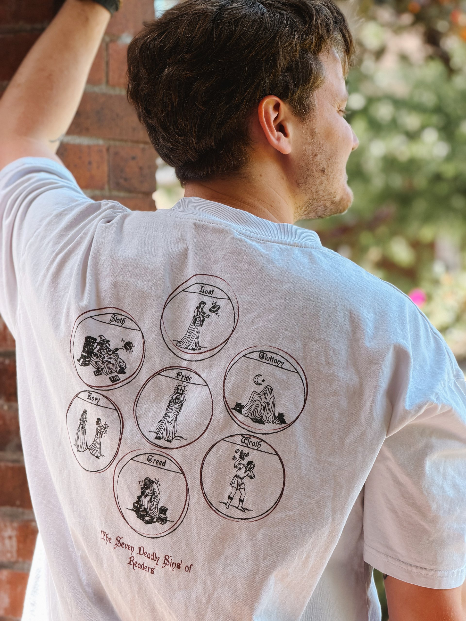 [NEW] 'Seven Deadly Sins of Readers' Tee product image (3)