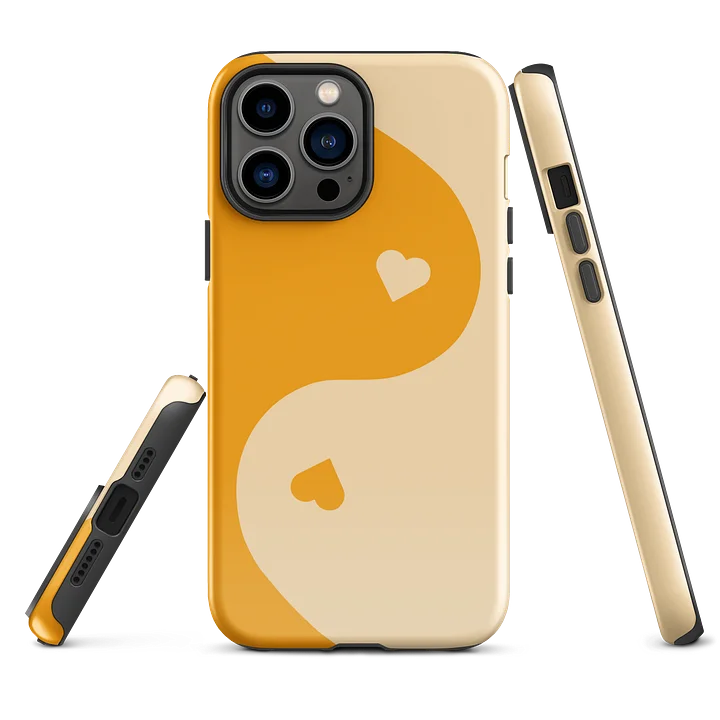Honey Yin Yang Heart iPhone Case product image (2)