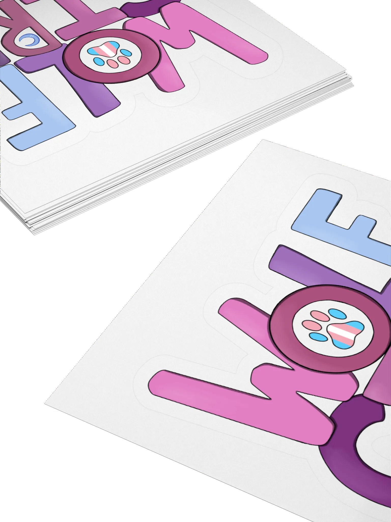 Wolf Girl Sticker product image (4)