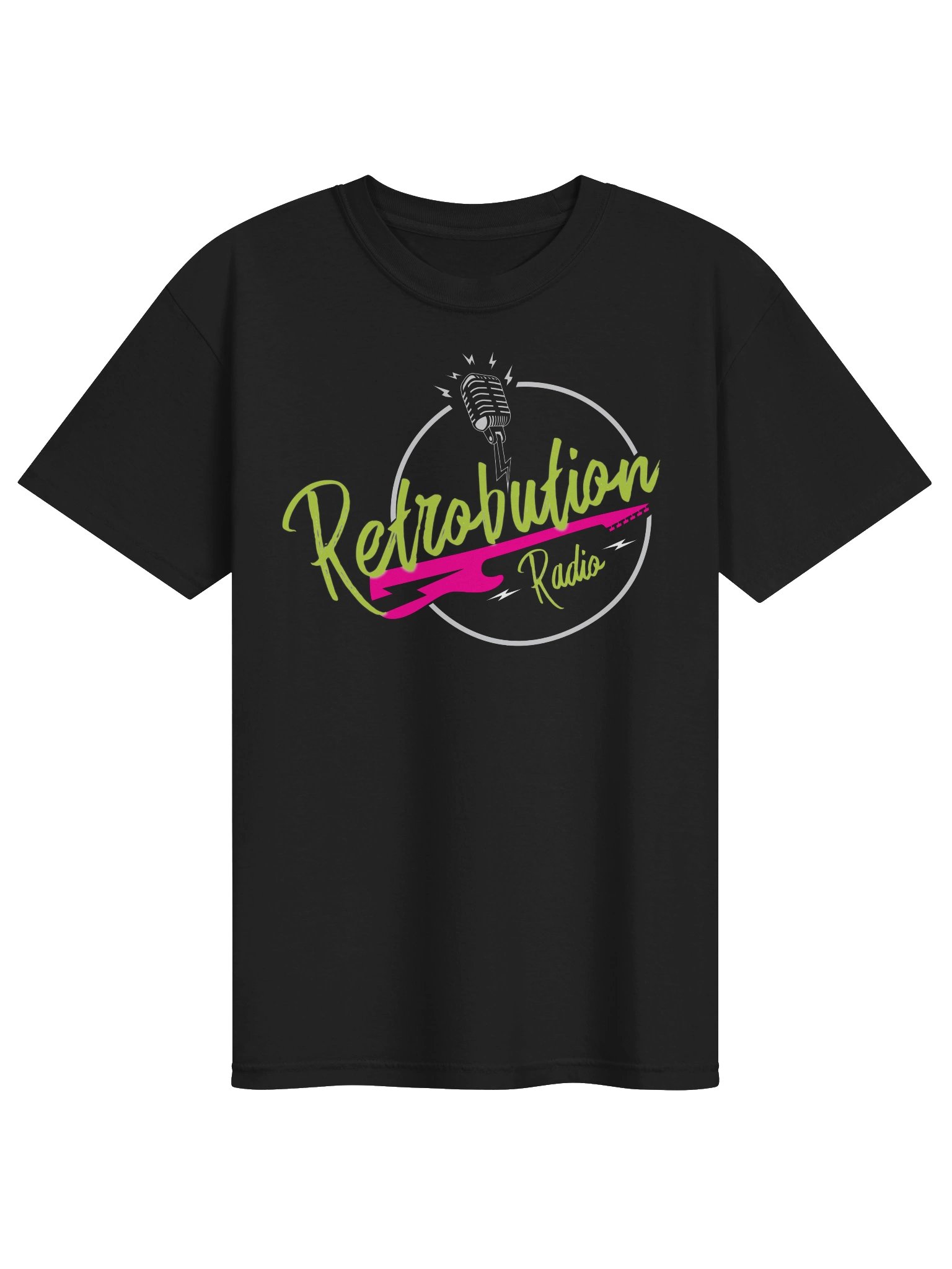 Retrobution Radio Vintage Mic Tee product image (1)