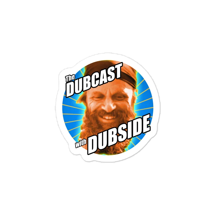 The Dubcast with Dubside Logo Sticker product image (1)