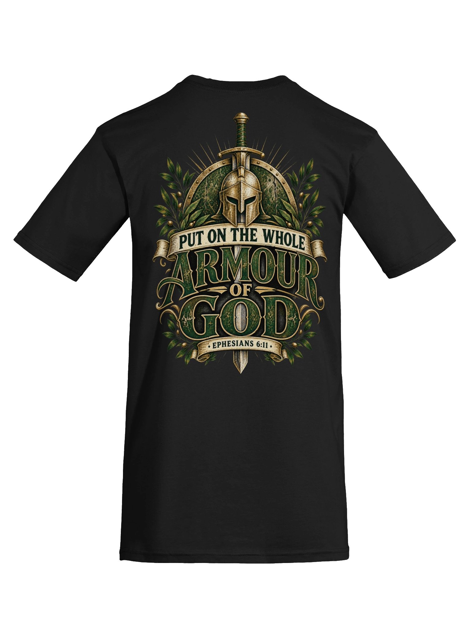 Men's Put On the Whole Armour of God – Ephesians 6:11 Men's Christian T-Shirt product image (11)