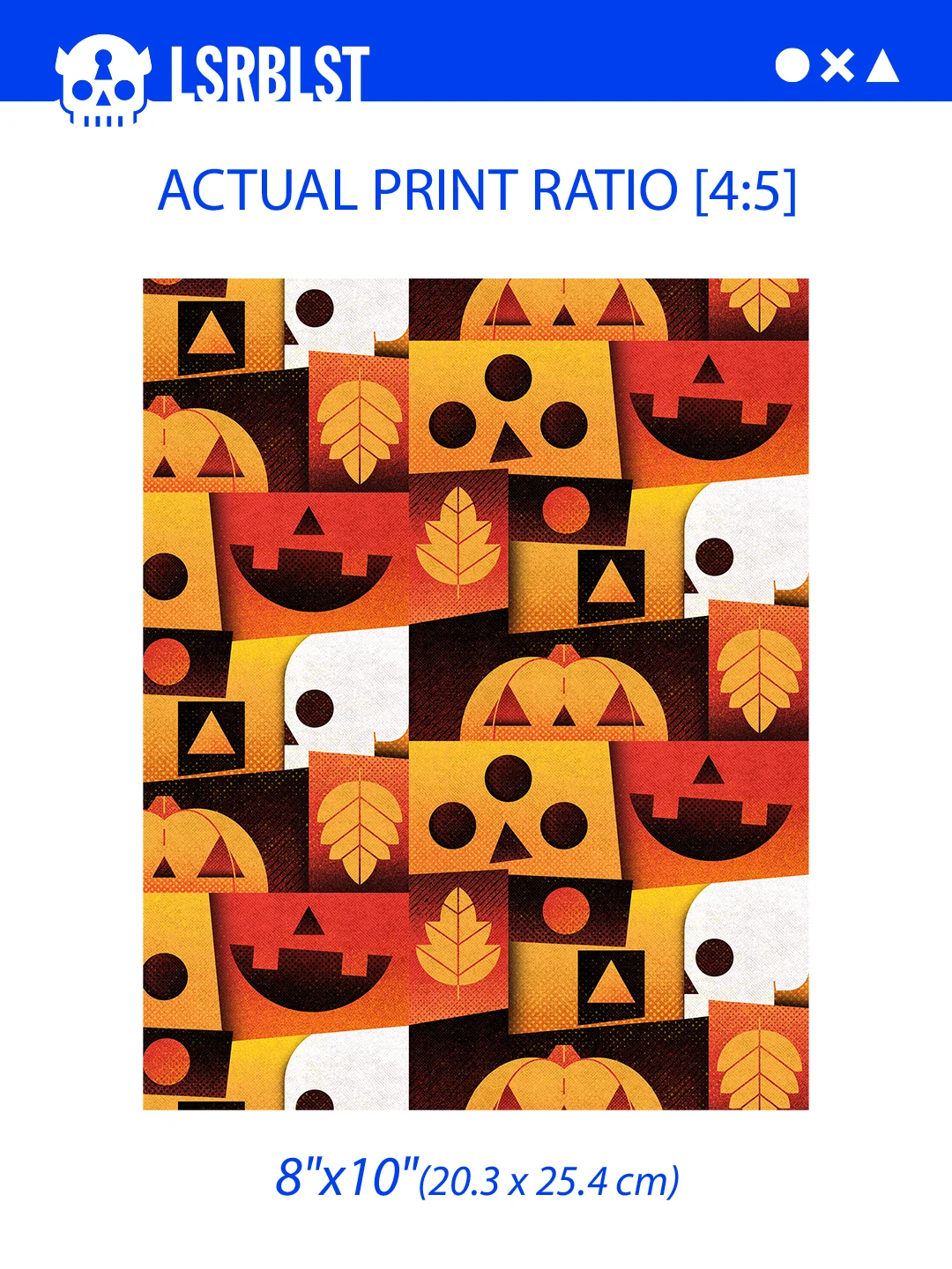Halloween Pattern #2 | Framed Print product image (3)