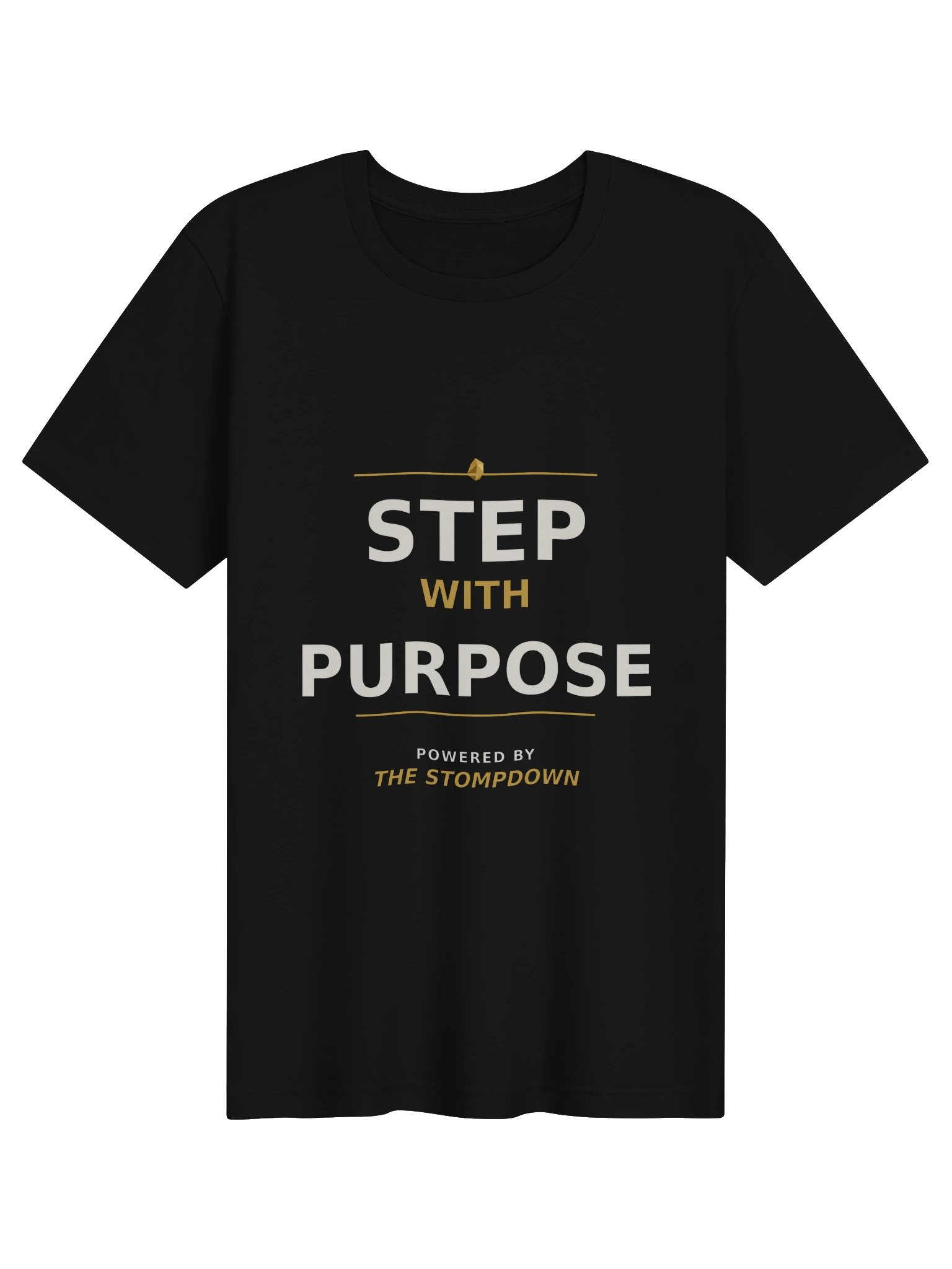 The Stompdown Step With Purpose Black T-Shirt product image (1)