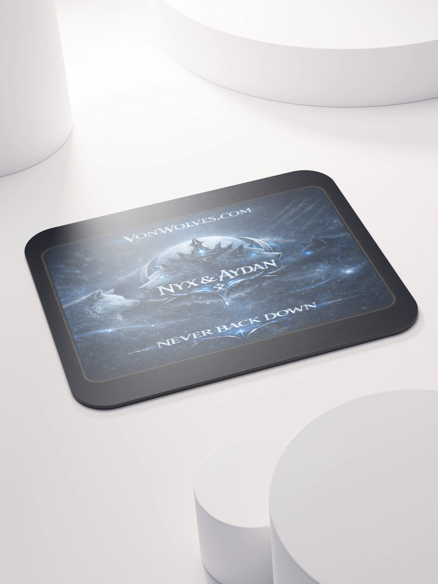 Nyx & Aydan: Never Back Down Mouse Pad product image (4)