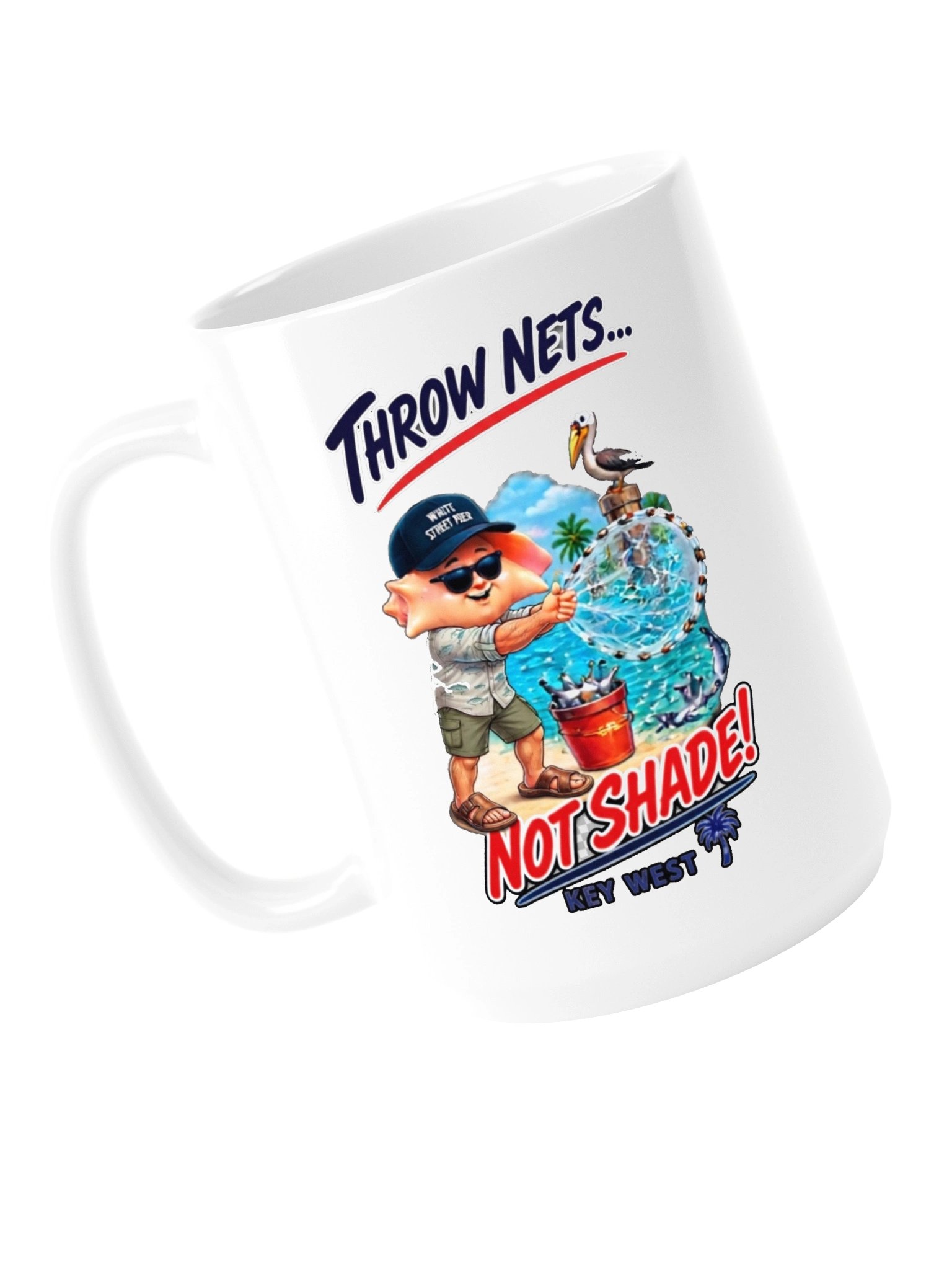 THROW NETS NOT SHADE MUG product image (5)
