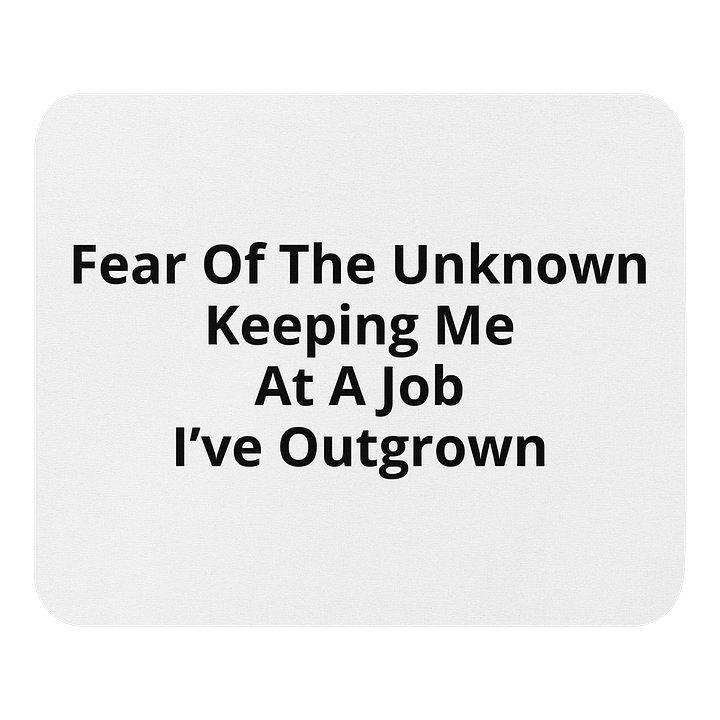 Sabado Quote Mousepad product image (1)