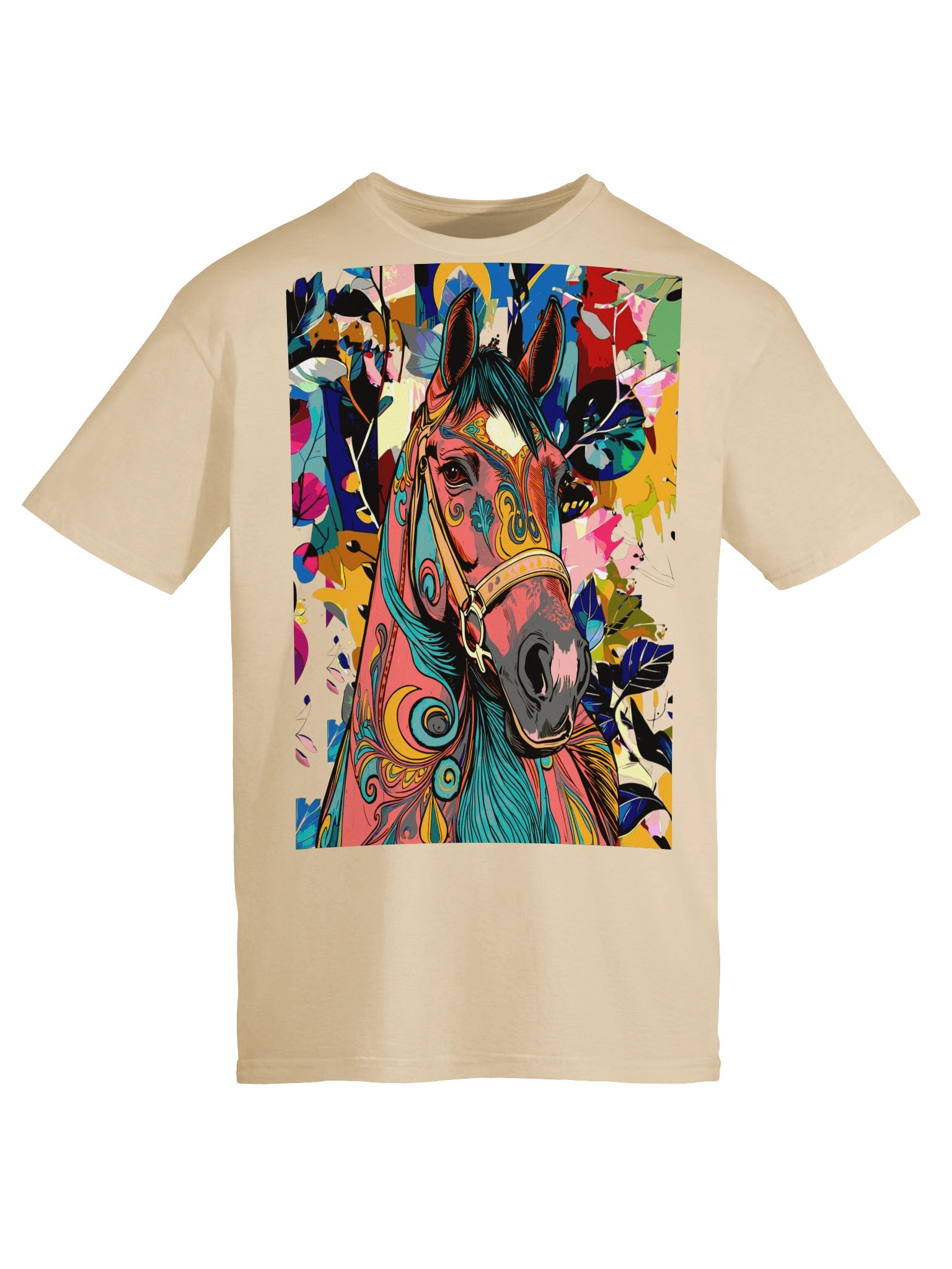 Psychedelic Horse Portrait Tee product image (61)